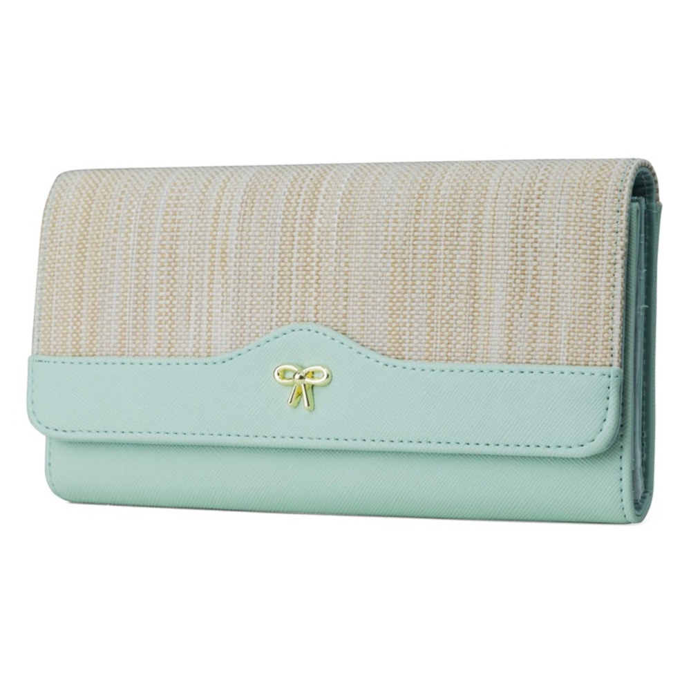 New Tiffany Blue Clutch Organizer Wallet RFID